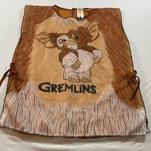 Gremlins Apron Art apron coverup graphics gremlins face tie straps on side